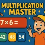 Mellora a túa aritmética e memoria con Mestre da Multiplicación. Practica as táboas de multiplicar e a túa velocidade. Elixe modos de xogo e acada unha nova…