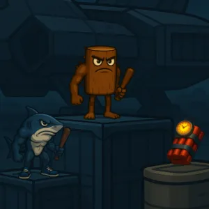 Desafía a un amigo nun frenético xogo de pataca quente inversa! Esquiva ao teu opoñente e ten a bomba cando o tempo remate para gañar. Xoga xa!