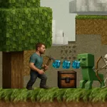 Navega por un perigoso mundo de bloques, recolle cada diamante e derrota monstros neste xogo de plataformas de alto risco. Con só unha vida, cada movemento…