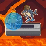 Desafía a un amigo nunha arena caótica onde un movemento en falso significa un final ardente. Empurra ao teu rival, esquiva mísiles e loita por ser o último en…