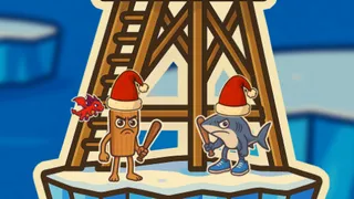 Desafía a un amigo nunha caótica batalla de neve! Esquiva bolas de neve xigantes, empurra ao teu opoñente fóra do xeo e sé o último en pé. Xoga agora de balde.