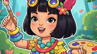 Libera a túa creatividade neste vibrante xogo de colorear. Elixe entre moitas escenas da selva e dálles vida cunha rica paleta de cores. Comeza a colorear…