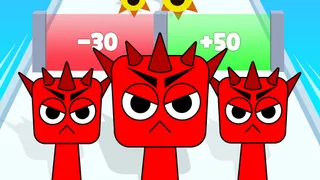 Guía o teu adorable equipo Sprunki por un percorrido de obstáculos. Fai crecer o teu escuadrón escollendo as portas correctas e proba os teus reflexos para…