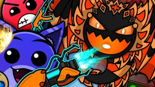 Libera a túa creatividade nun sandbox único. Coloca personaxes de Geometry Dash, usa pistolas de portais e crea escenarios caóticos. Descubre posibilidades e…