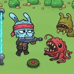 Defende a túa granxa de implacables ondas de monstros neste xogo de supervivencia estratéxico. Elixe potentes melloras, desbloquea novos heroes e mira canto…