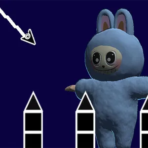 Pilota un pequeno avión nun mundo caótico de obstáculos en Labubu Geometry Dash. Pon a proba os teus reflexos en 40 etapas desafiantes e domina o voo de…