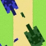 Mergúllate no combate retro de 8 bits. Controla o teu tanque, destrúe as forzas inimigas e apunta á puntuación máis alta neste shooter arcade cheo de acción.