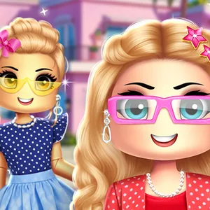 Crea o look de alta costura definitivo neste xogo de vestir inspirado en Roblox e Barbie. Mestura e combina conxuntos e accesorios glamorosos para estilizar o…