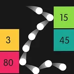 Domina a arte dos ángulos neste adictivo crebacabezas de física. Apunta os teus tiros para limpar ondas infinitas de ladrillos e acadar a máxima puntuación.